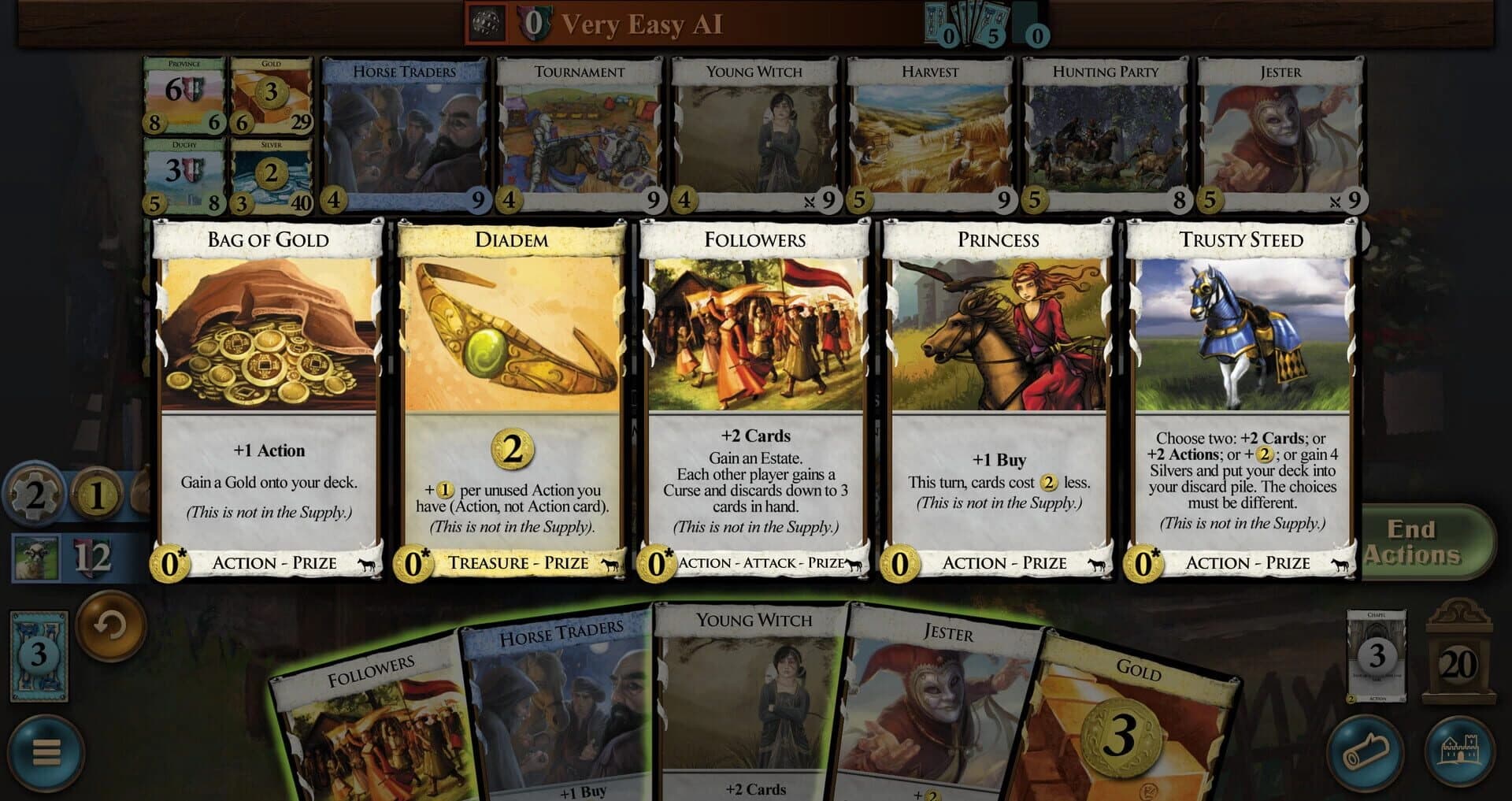 Dominion: Cornucopia - 1st Edition screenshot 2