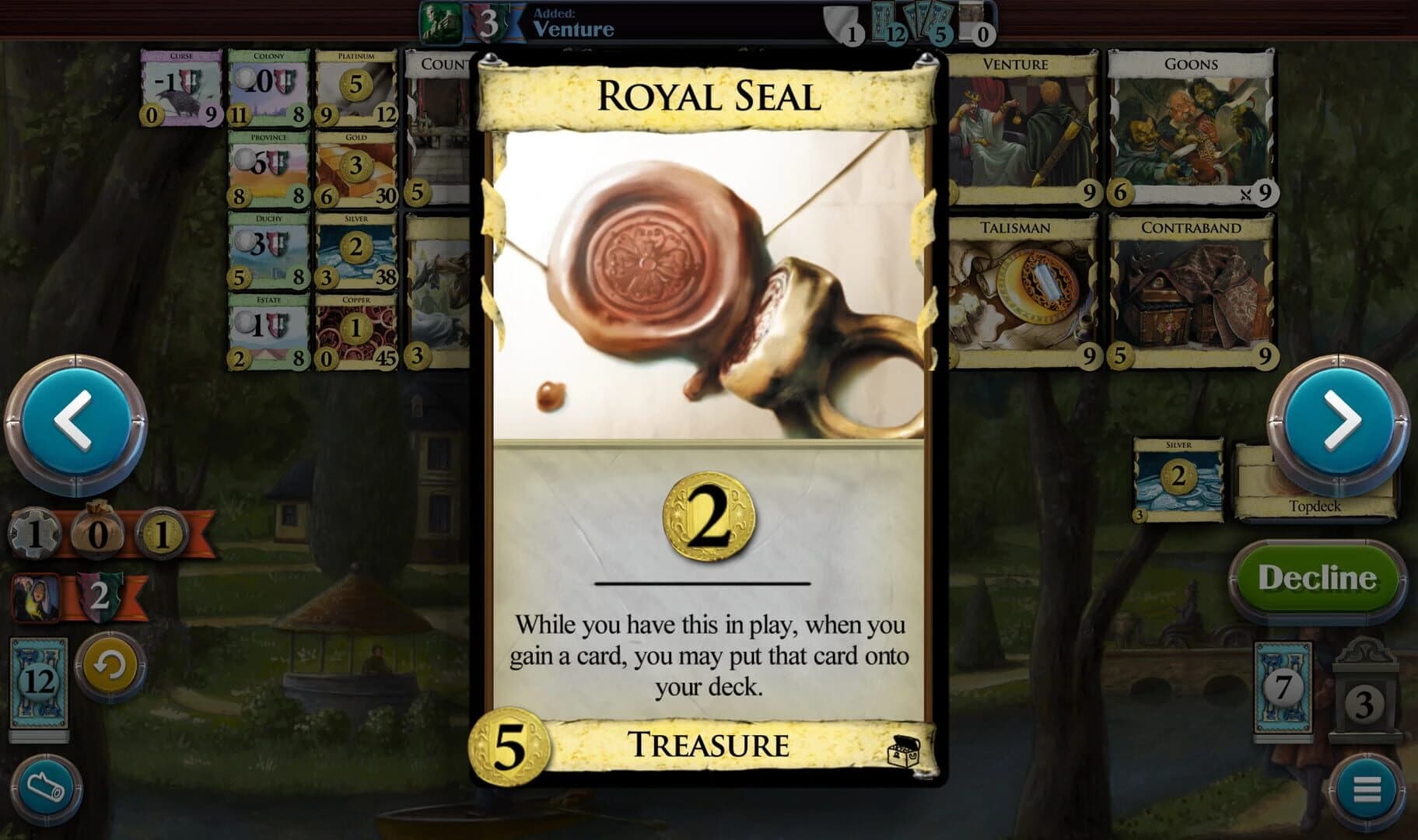 Dominion: Prosperity - 1st Edition screenshot 4