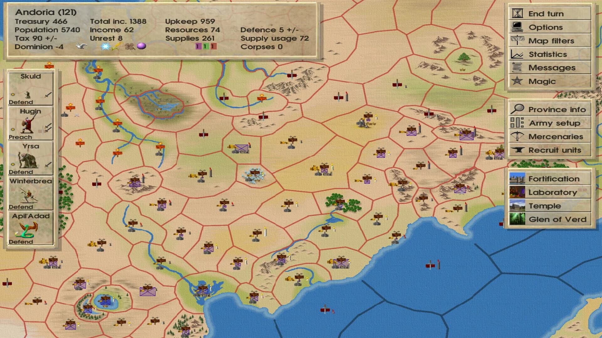 Dominions 2: The Ascension Wars screenshot 2