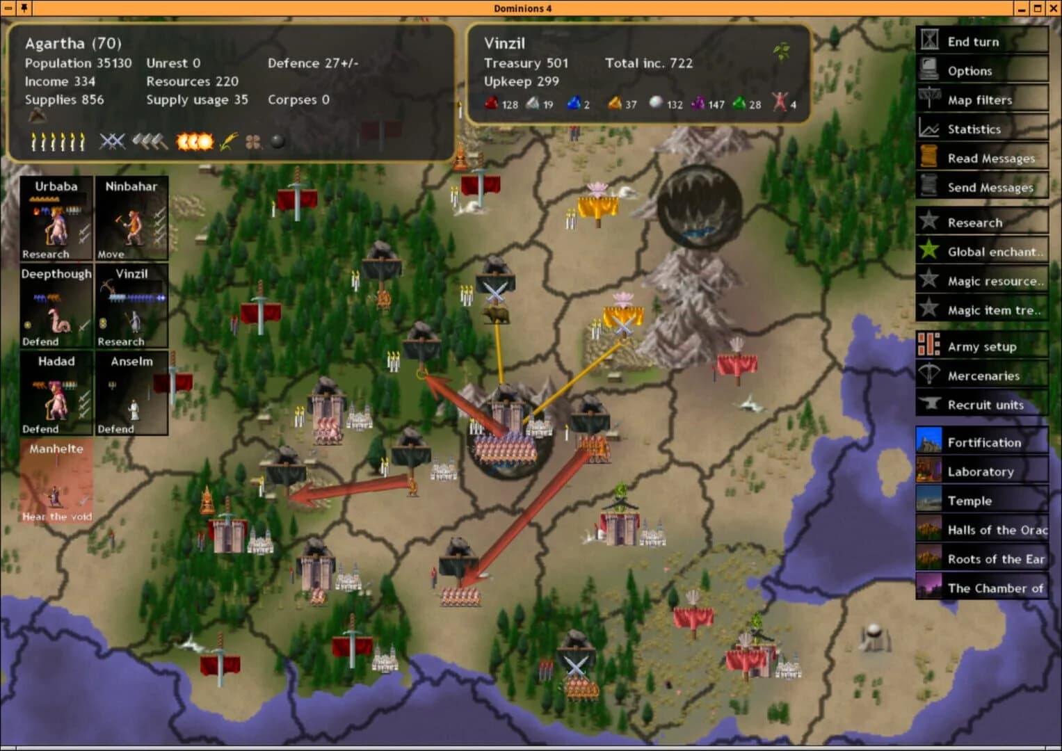 Dominions 4: Thrones of Ascension screenshot 1