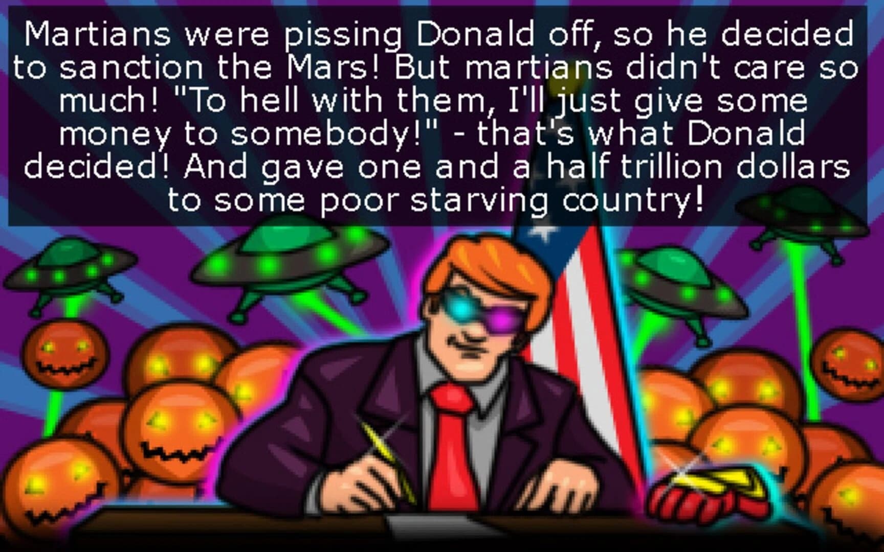 Donald VS Martians screenshot 1