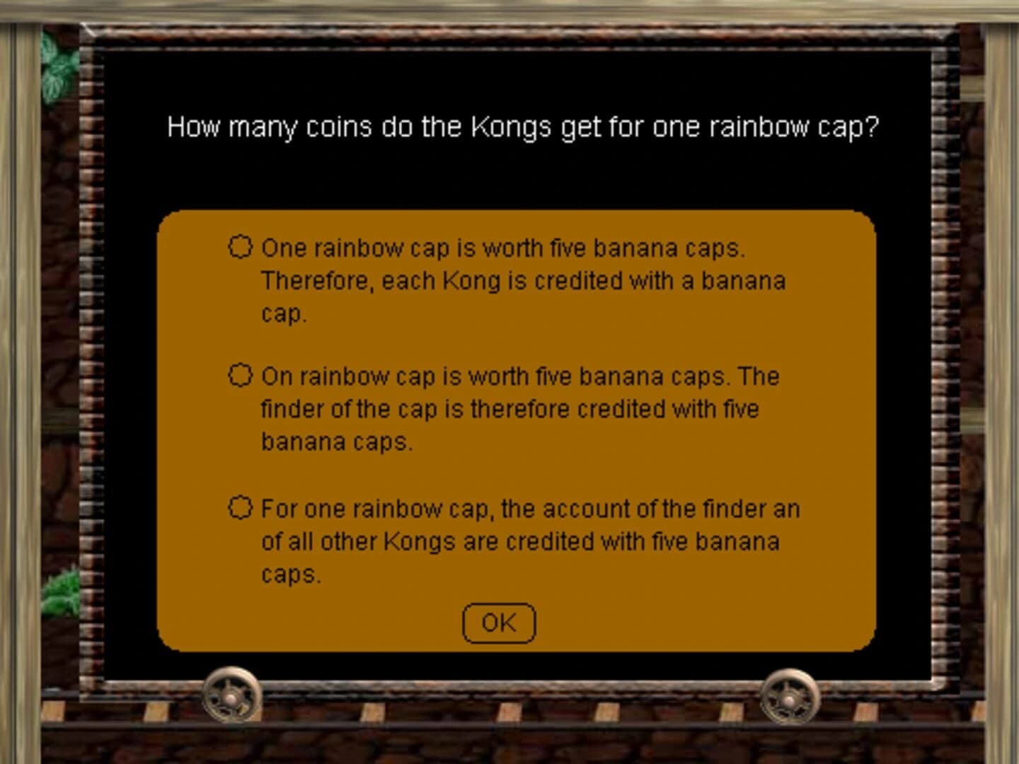 Donkey Kong 64 Lore Quiz screenshot 1