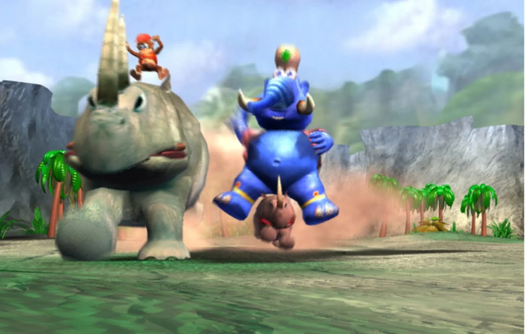 Donkey Kong Racing screenshot 2