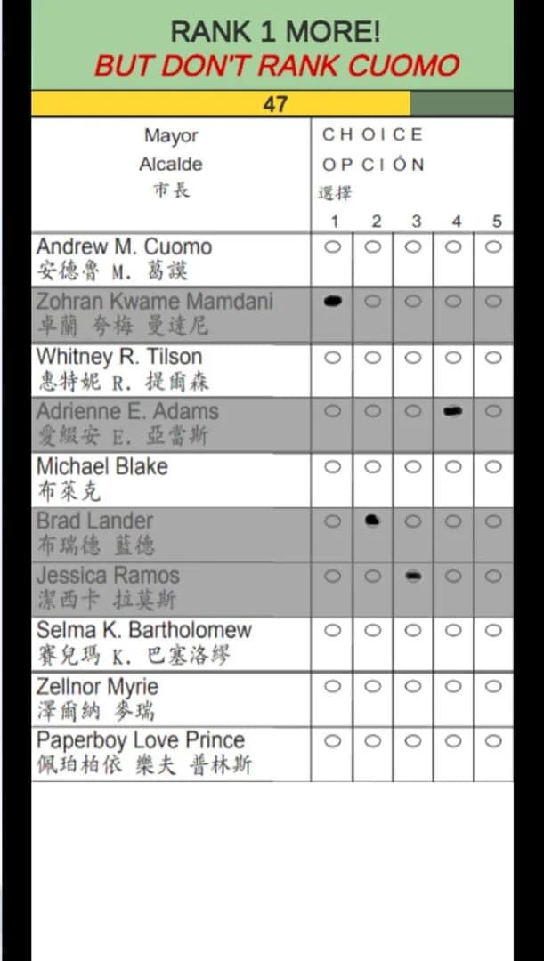 Don't Rank Cuomo screenshot 1