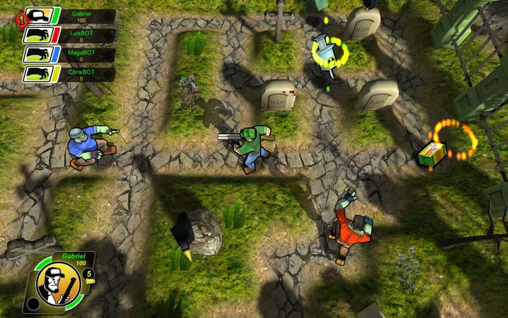 Don't Touch the Zombies screenshot 1