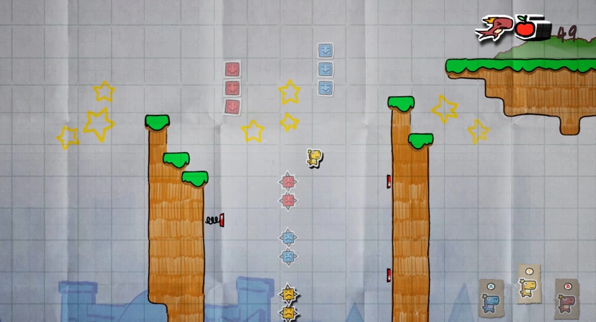 Doodle Adventure of Chameleon screenshot 5