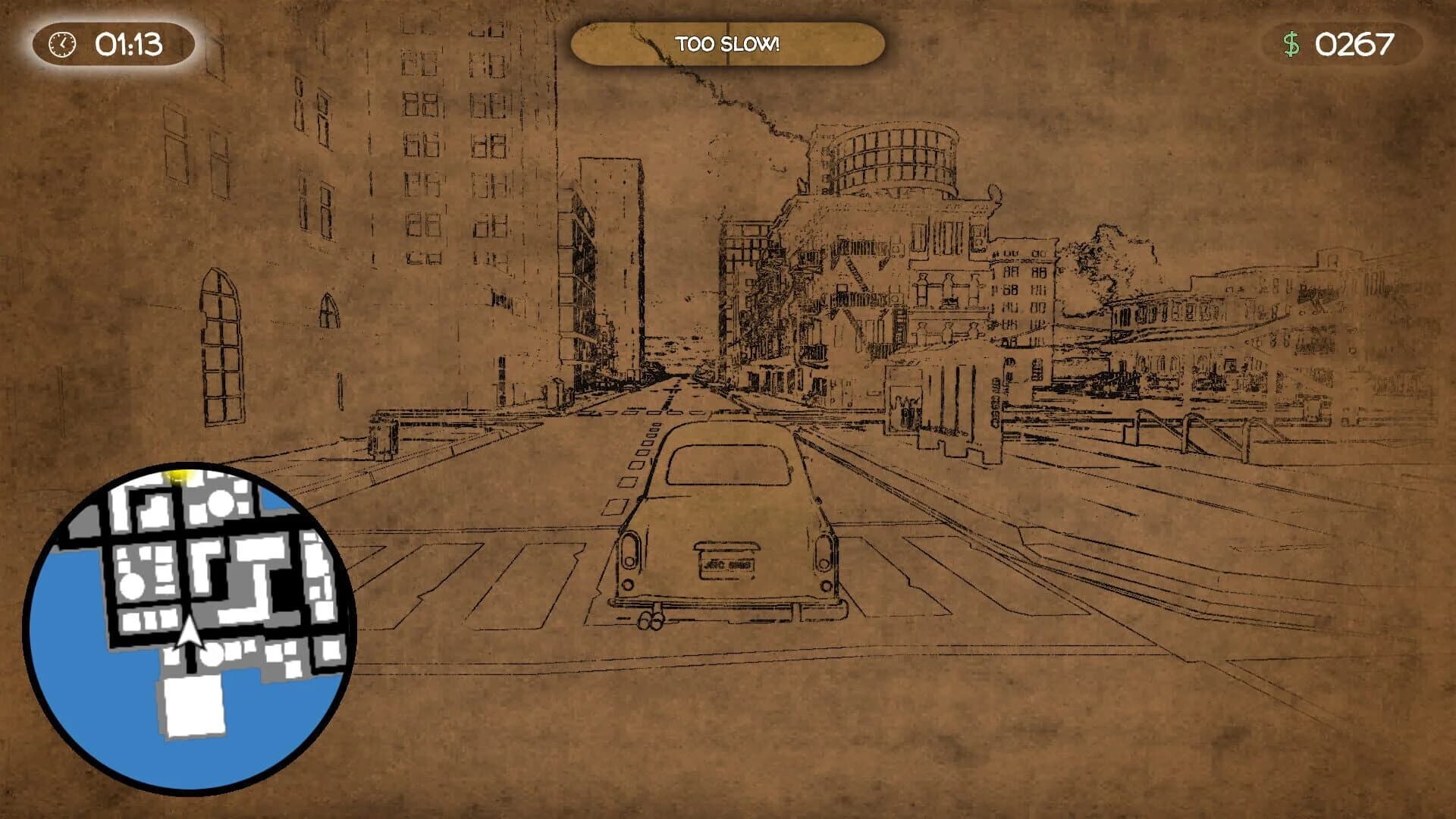 Doodle Taxi screenshot 1