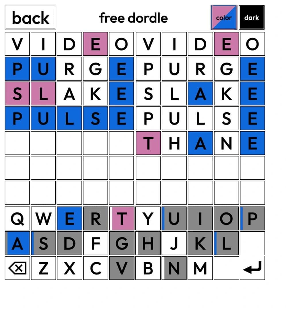 Dordle screenshot 2