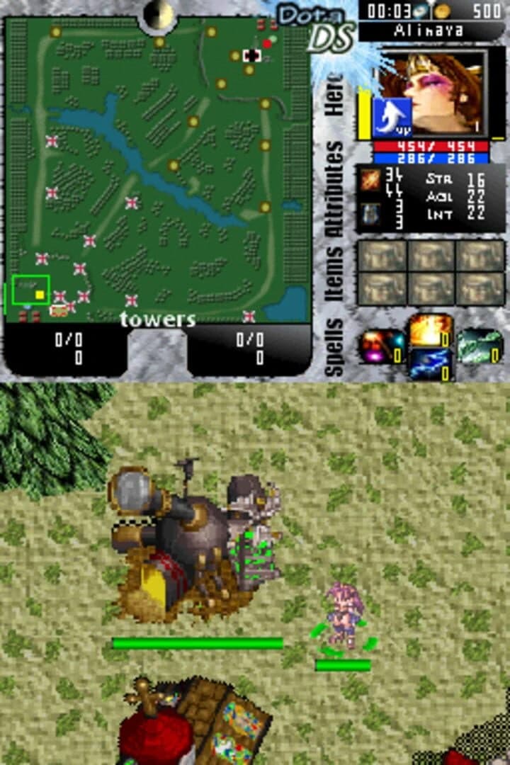 Dota DS screenshot 2