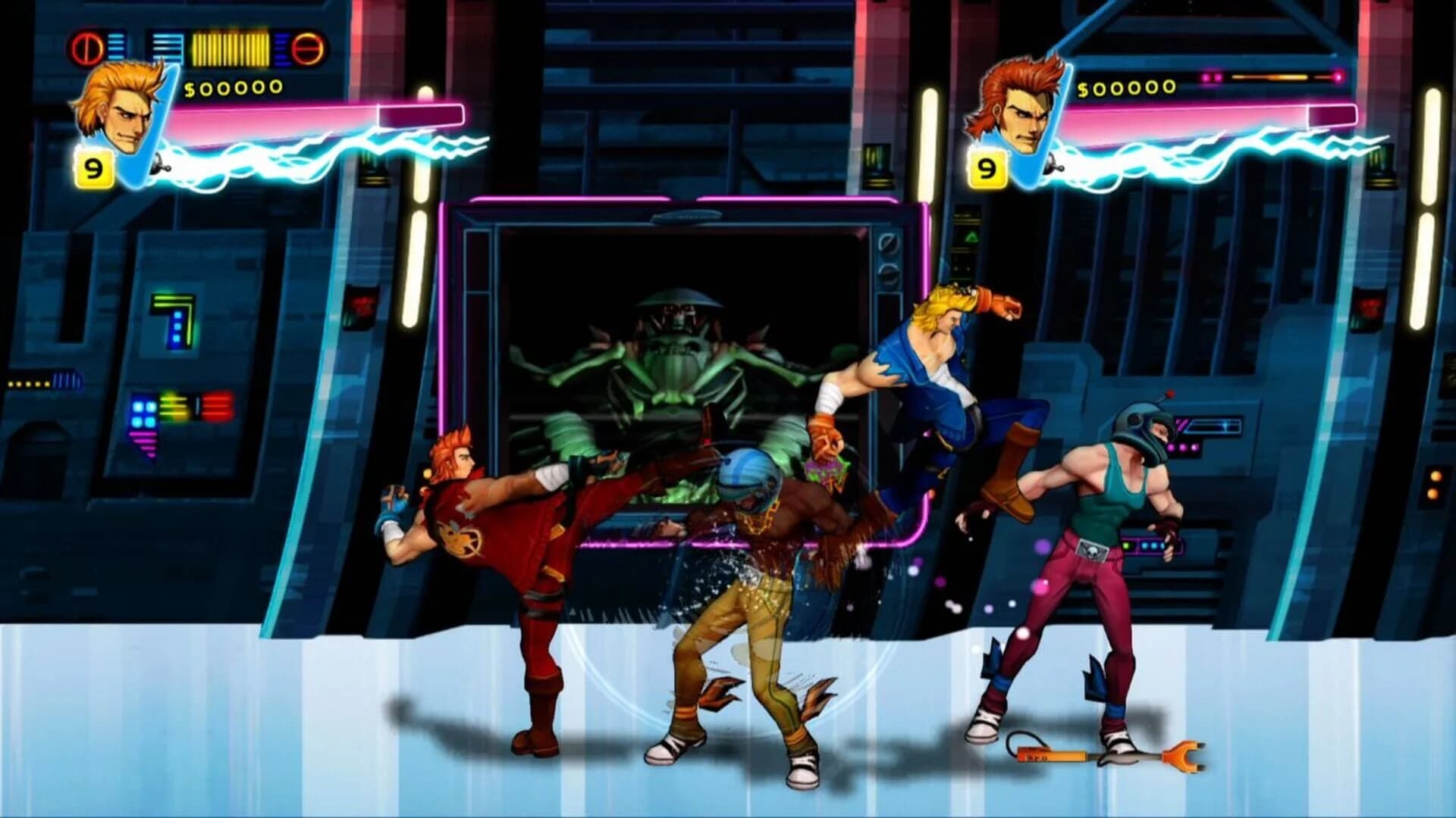 Double Dragon Neon screenshot 1