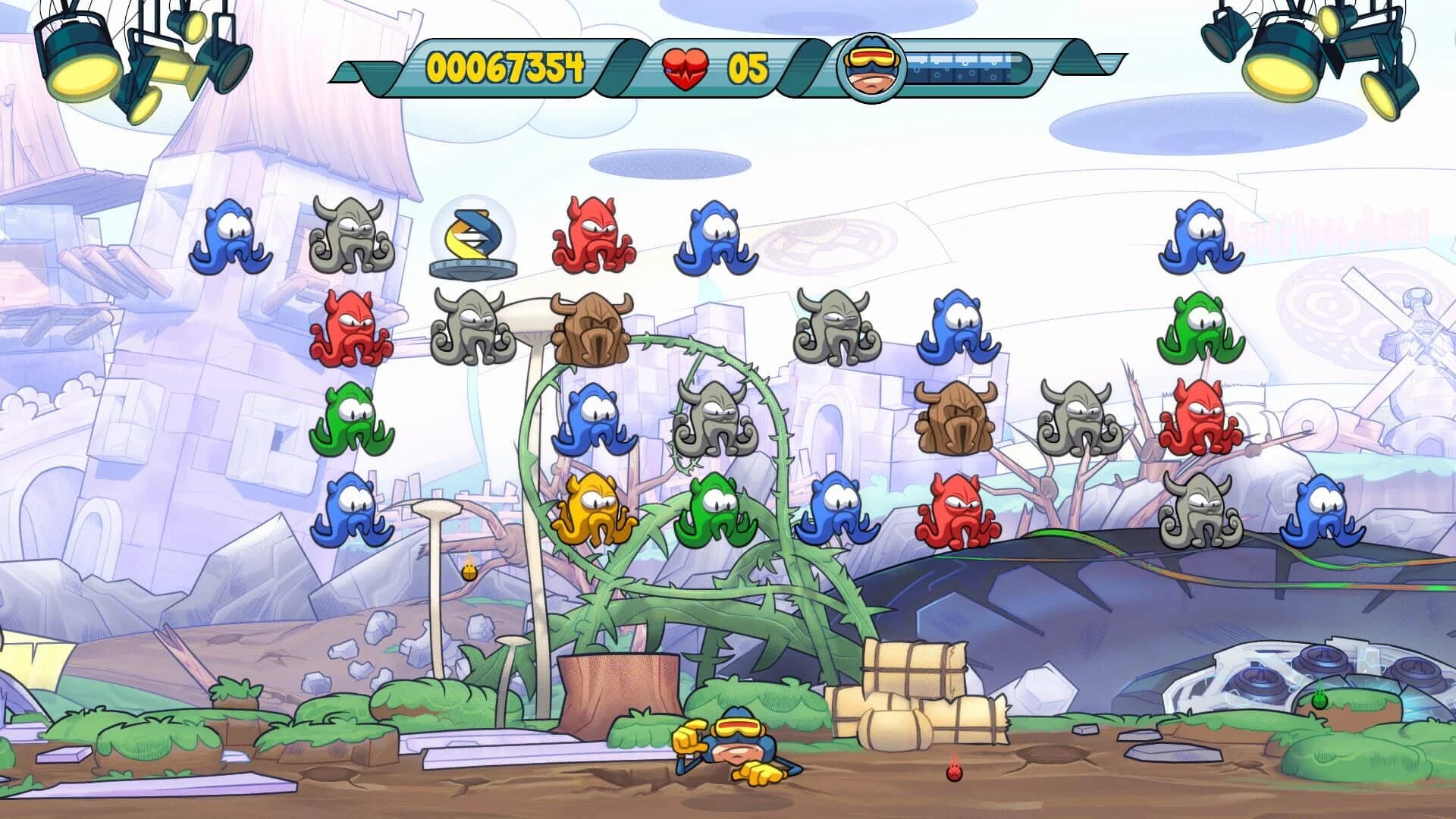 Doughlings: Invasion screenshot 1
