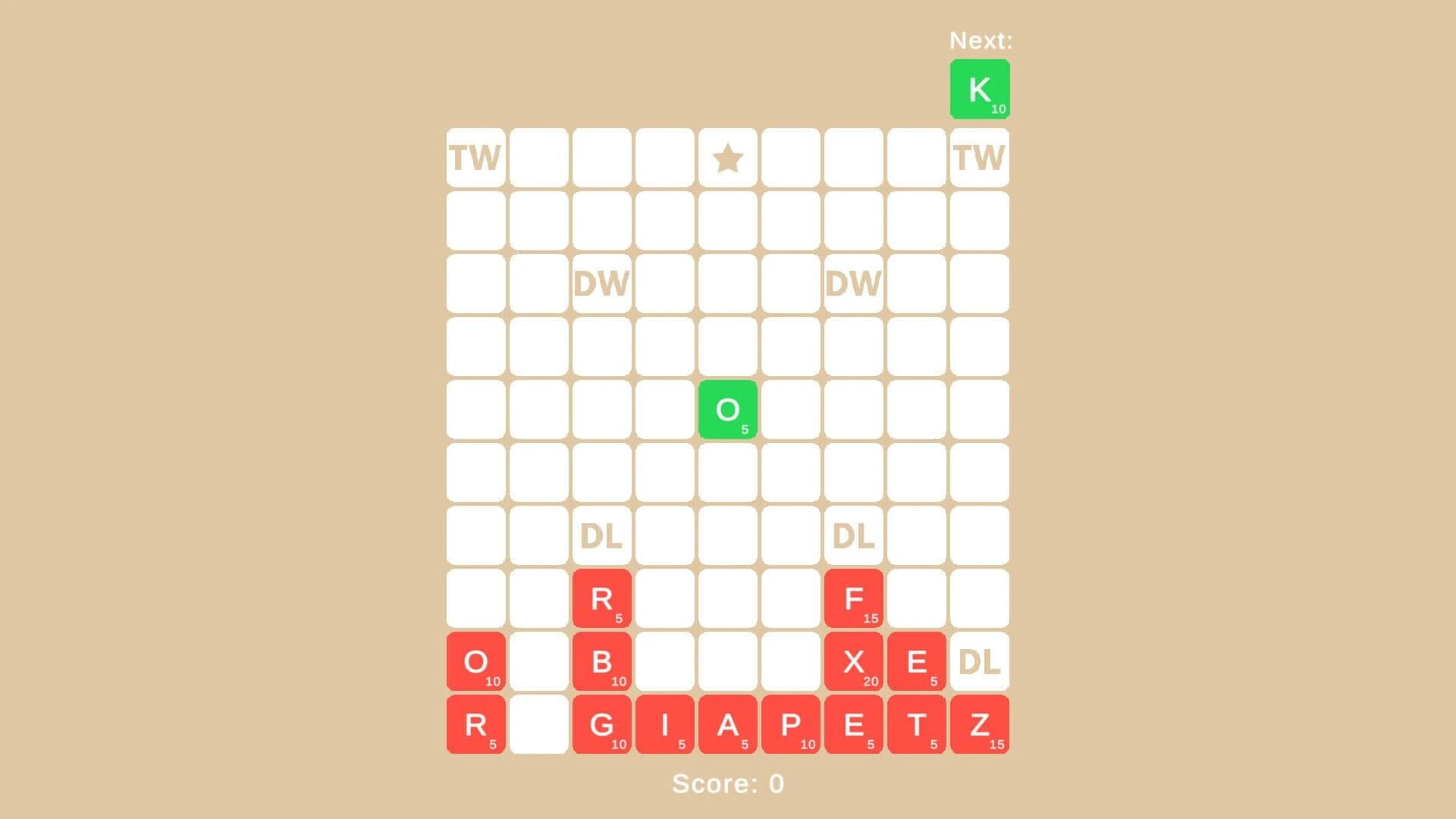 Down Word screenshot 4