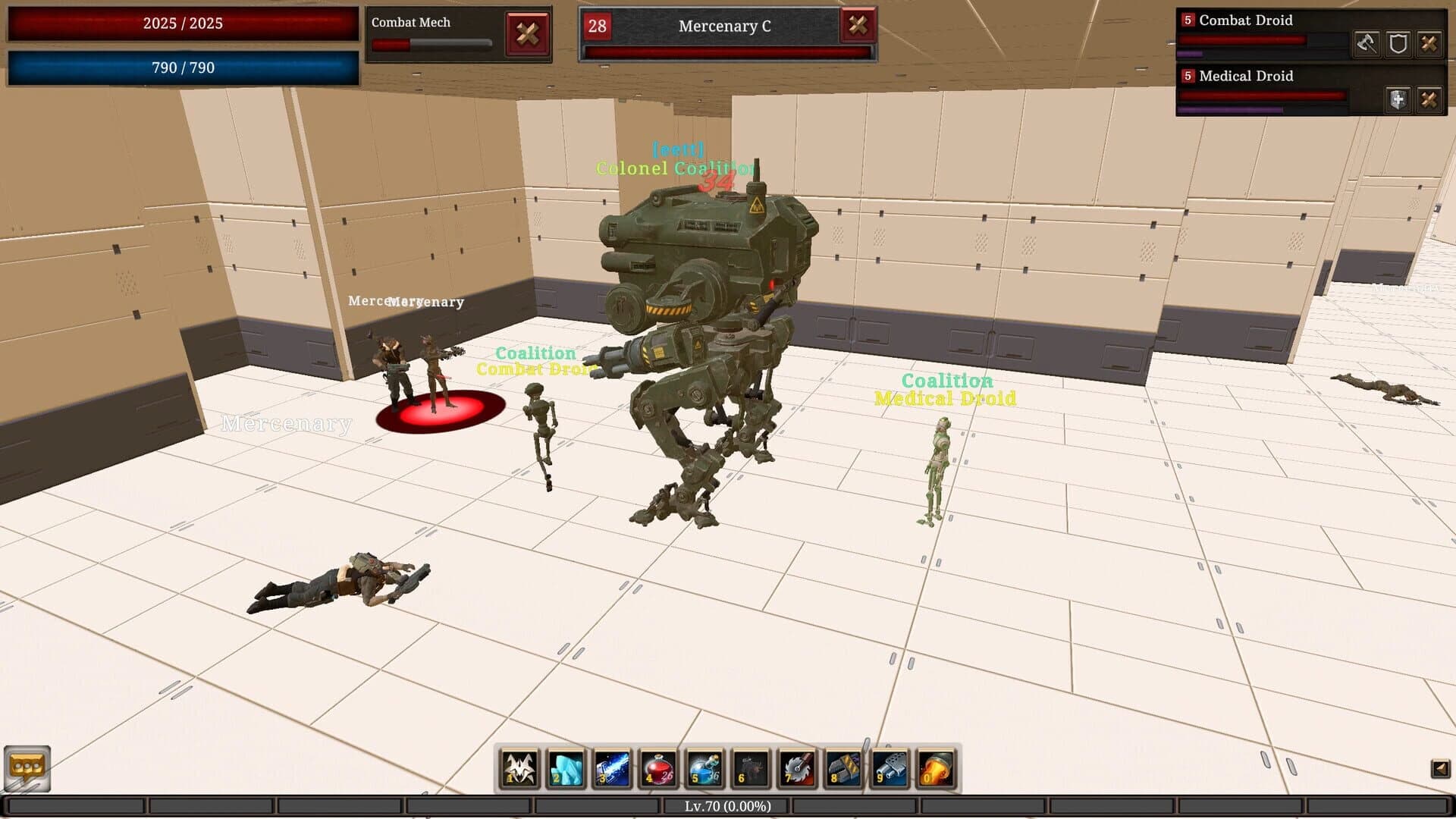 Downfall MMORPG screenshot 2