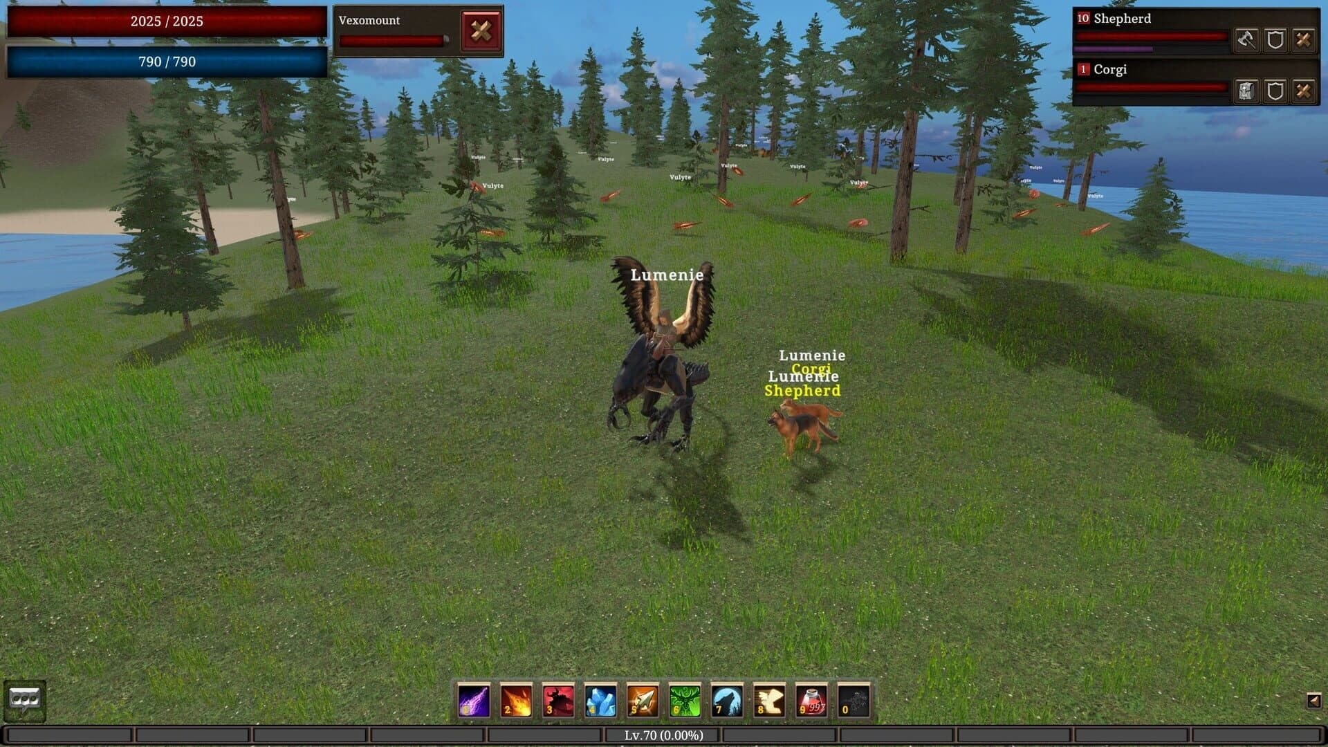 Downfall MMORPG screenshot 1
