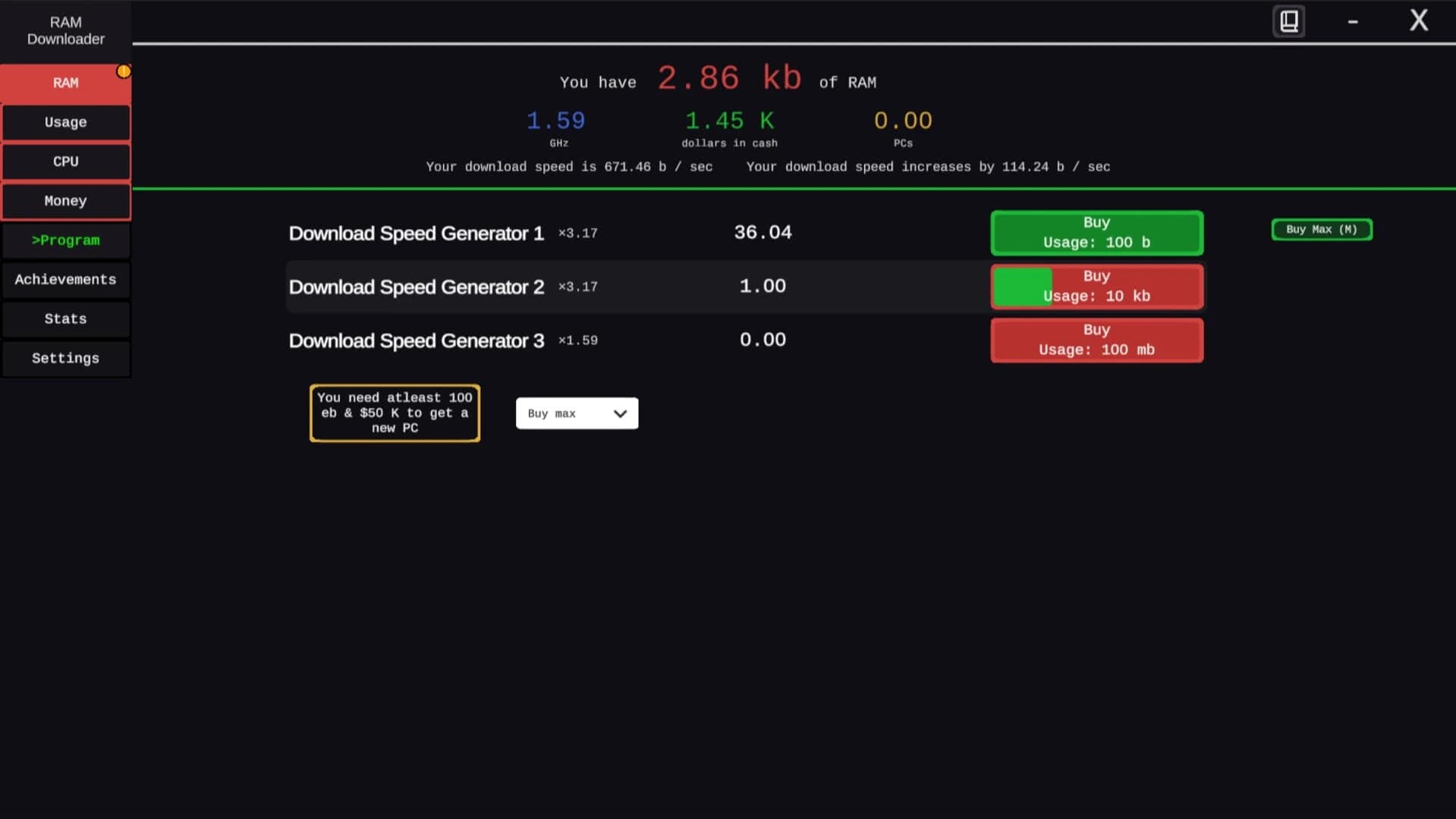 Download RAM Idle screenshot 1