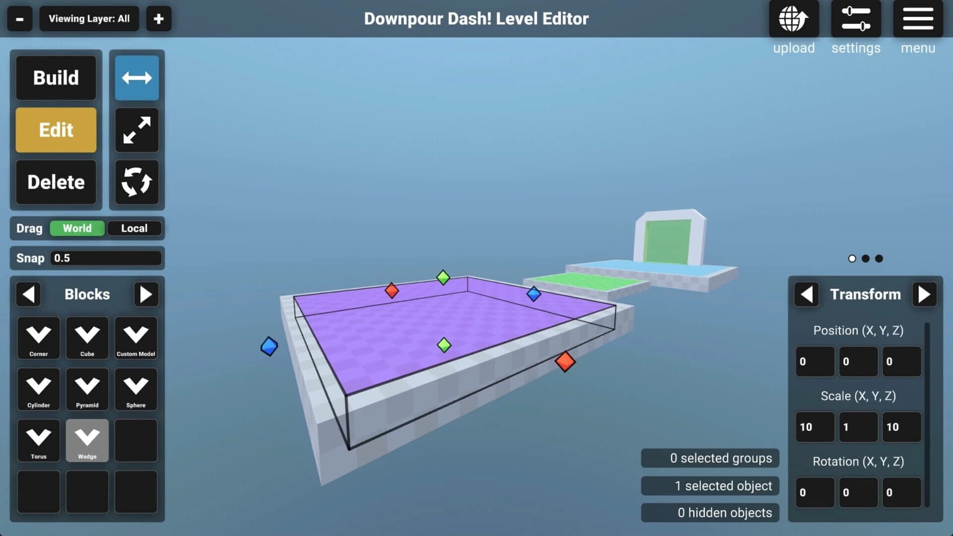 Downpour Dash! screenshot 1