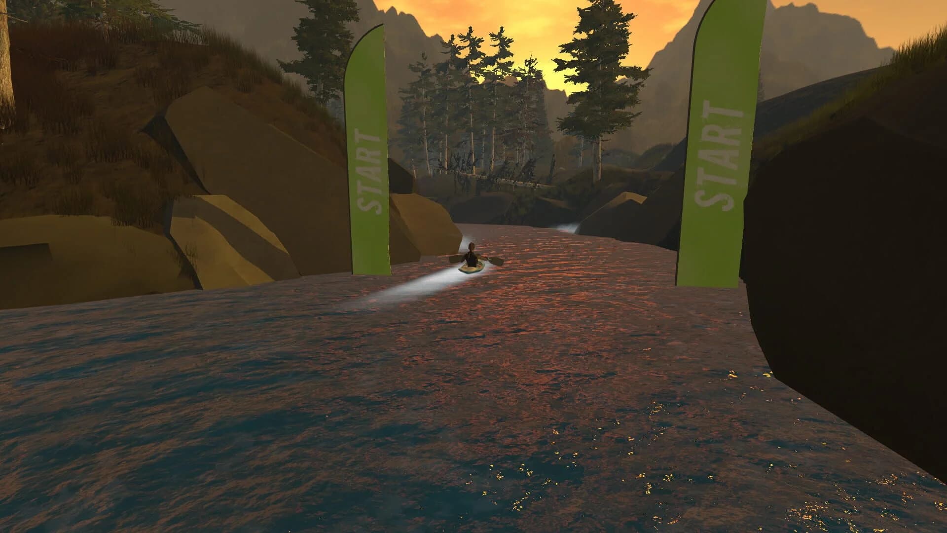 DownStream : VR Whitewater Kayaking screenshot 3