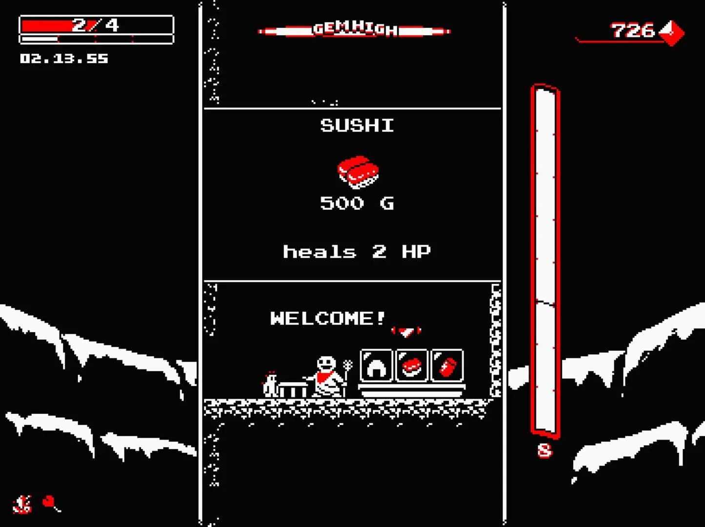 Downwell screenshot 2