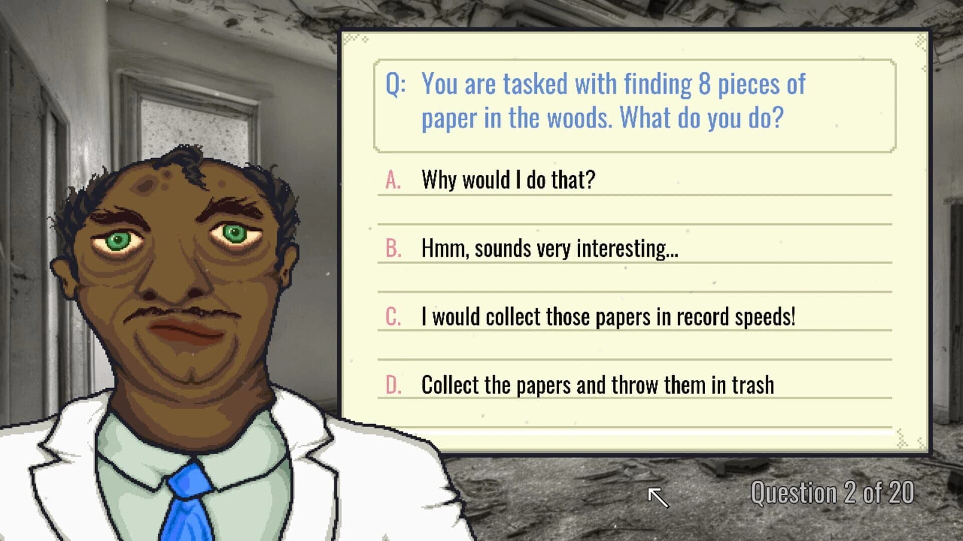 Dr. Carlos' Personality Exam screenshot 1