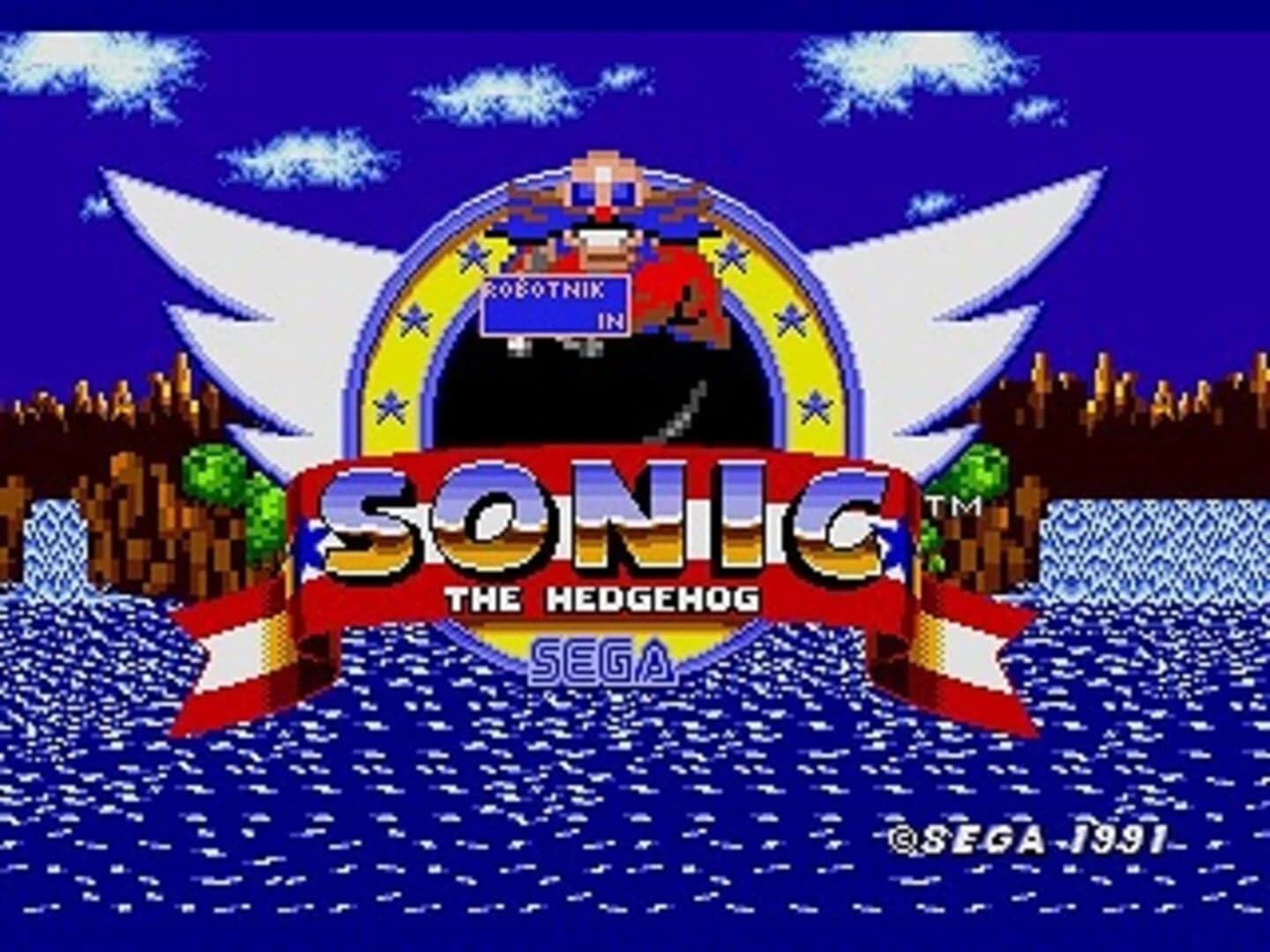 Dr. Robotnik in Sonic the Hedgehog screenshot 1
