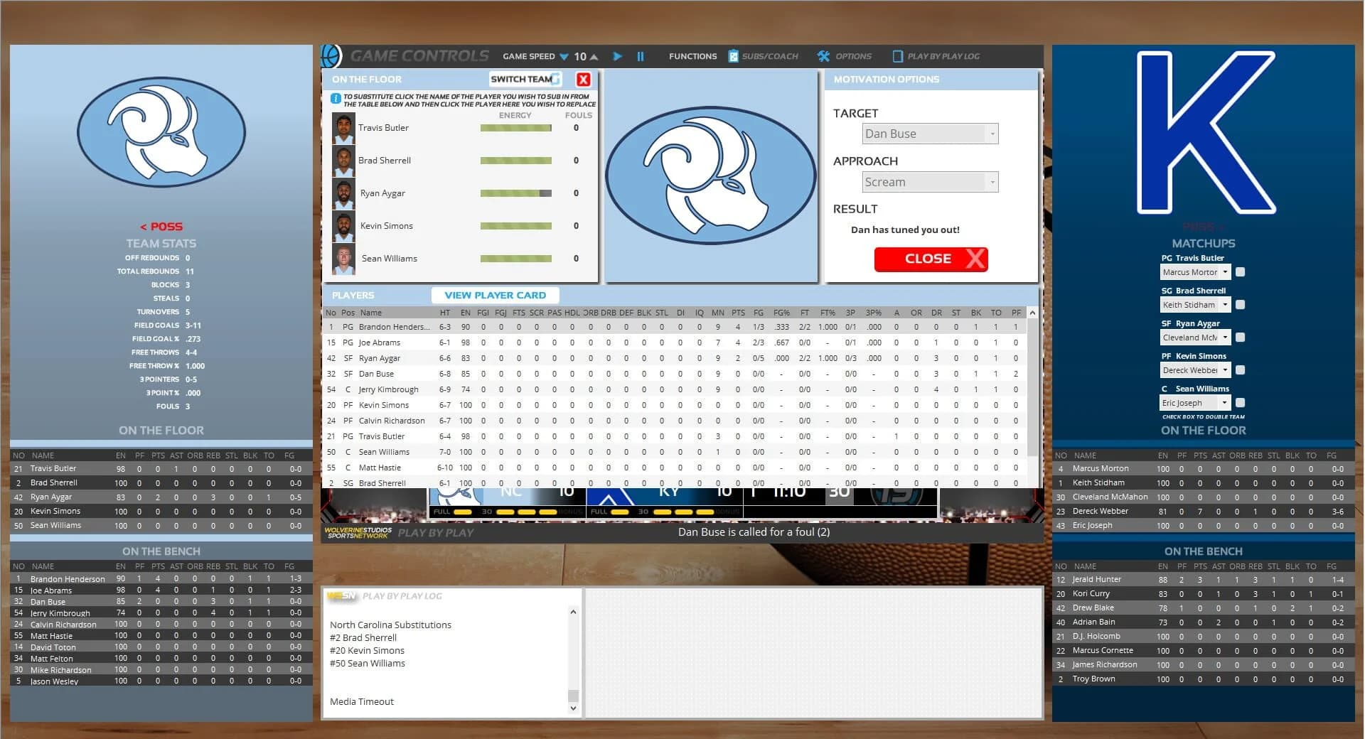 Draft Day Sports: College Basketball 2019 screenshot 2