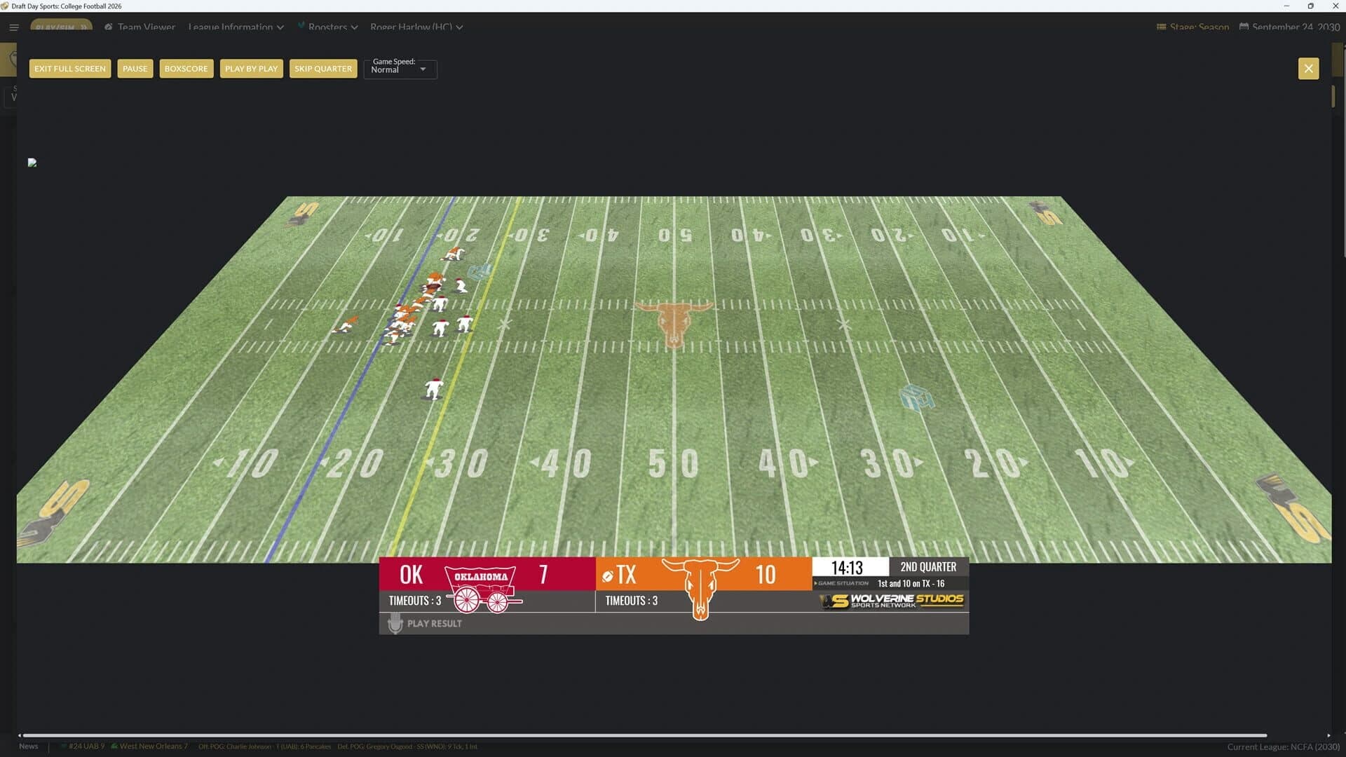 Draft Day Sports: College Football 2026 screenshot 4