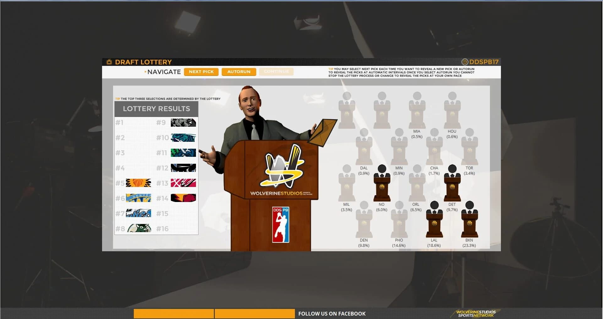 Draft Day Sports: Pro Basketball 2017 screenshot 3