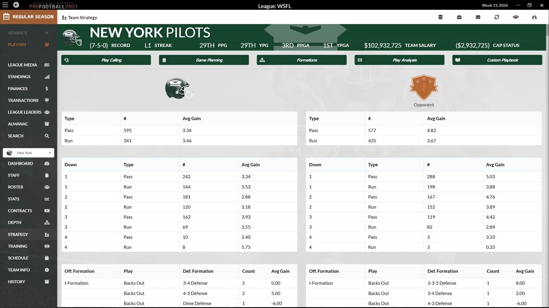 Draft Day Sports: Pro Football 2021 screenshot 4