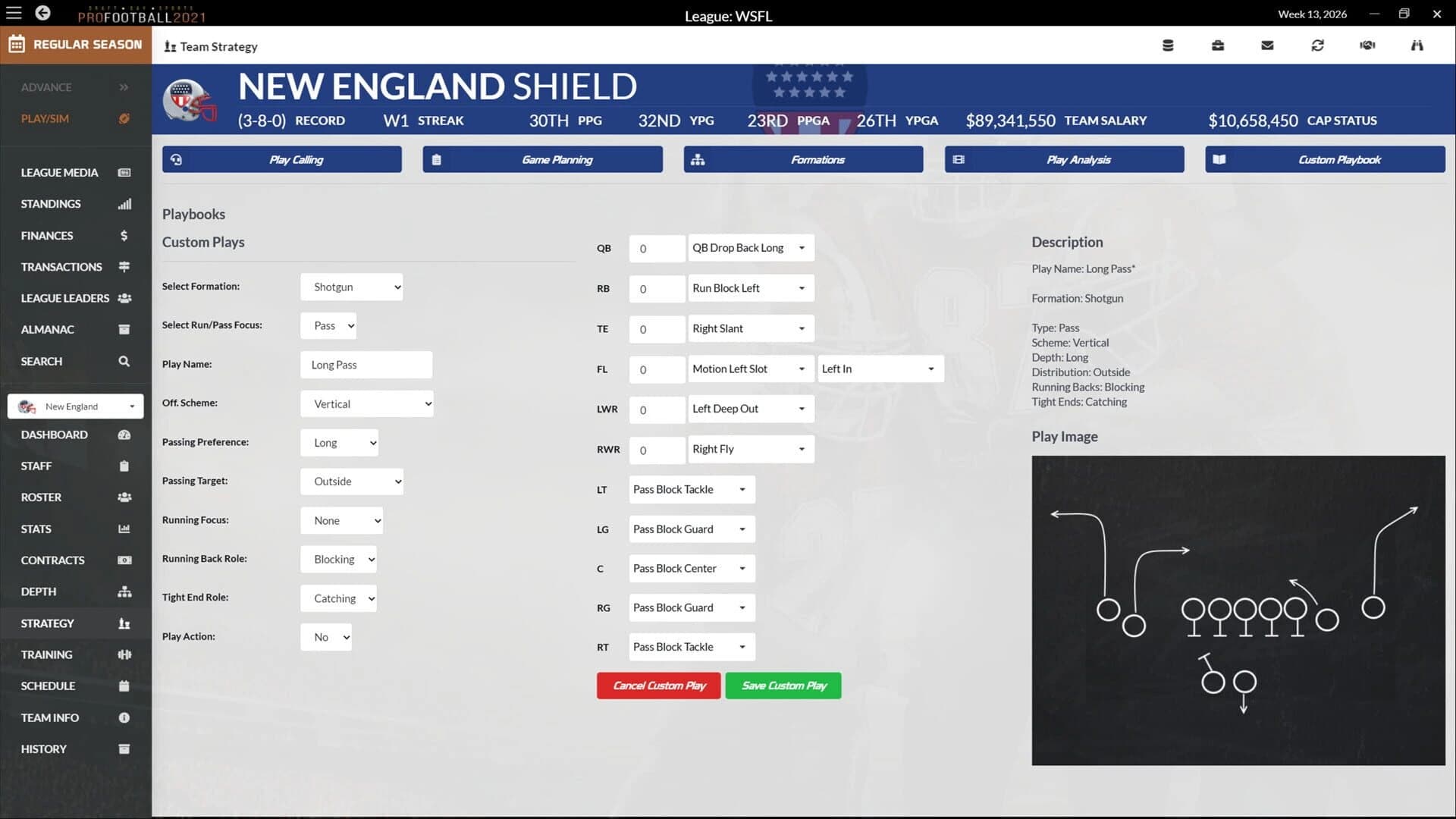 Draft Day Sports: Pro Football 2021 screenshot 5