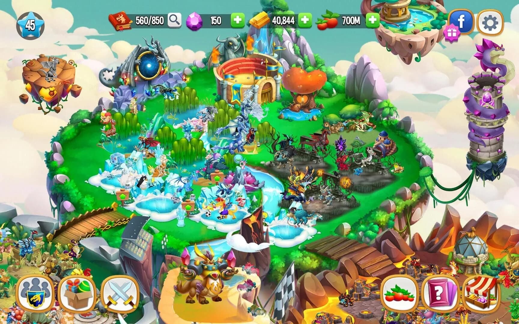 Dragon City screenshot 2