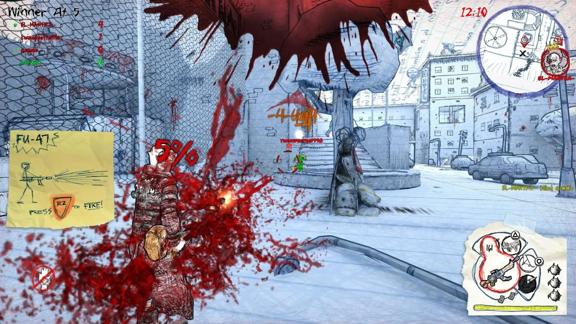 Drawn to Death screenshot 2