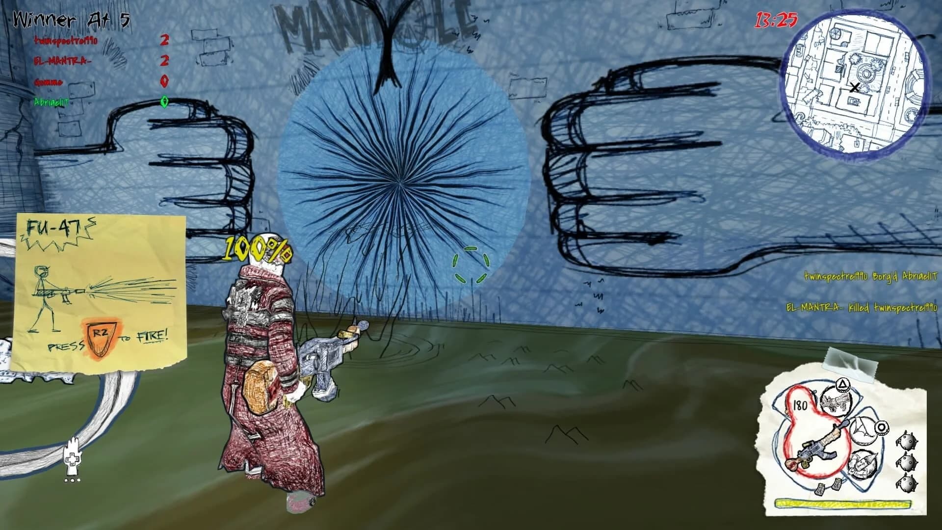 Drawn to Death screenshot 4