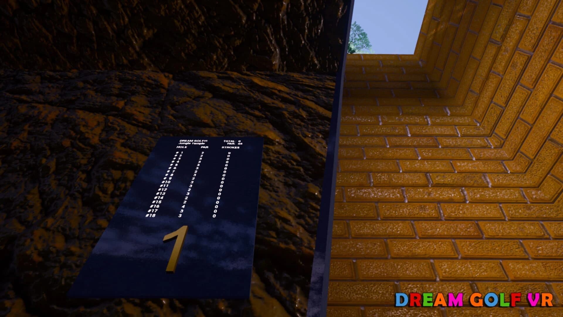 Dream Golf VR: Jungle Temple screenshot 2