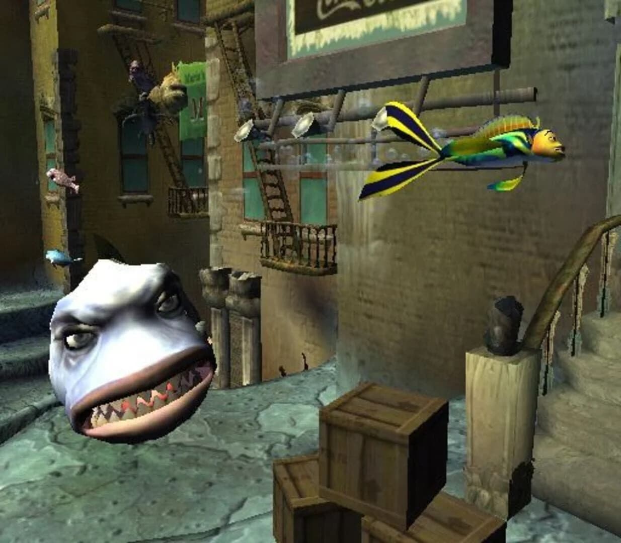 Dreamworks' Shark Tale screenshot 5