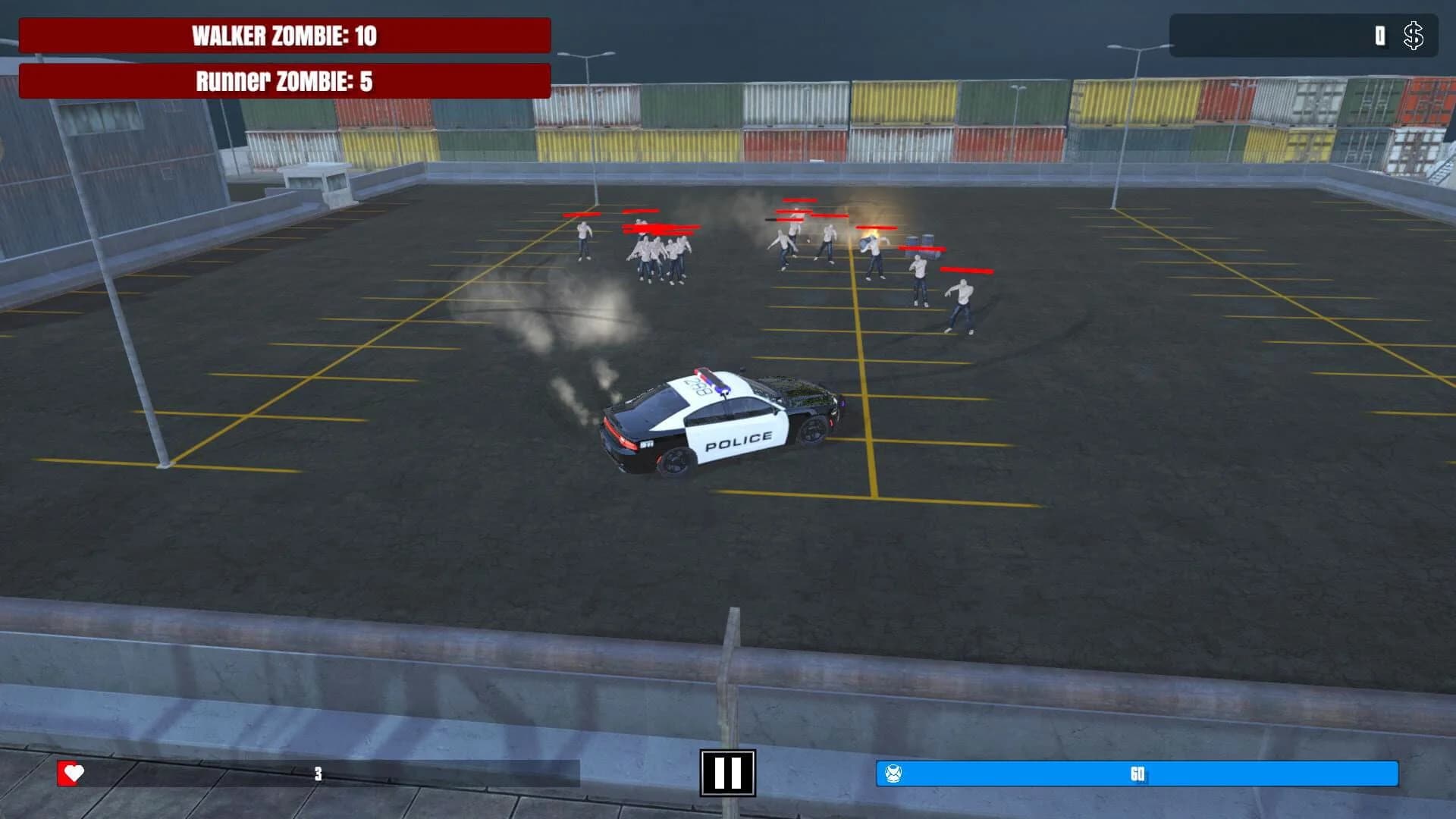 Drift Cars Zombie Crusher screenshot 3