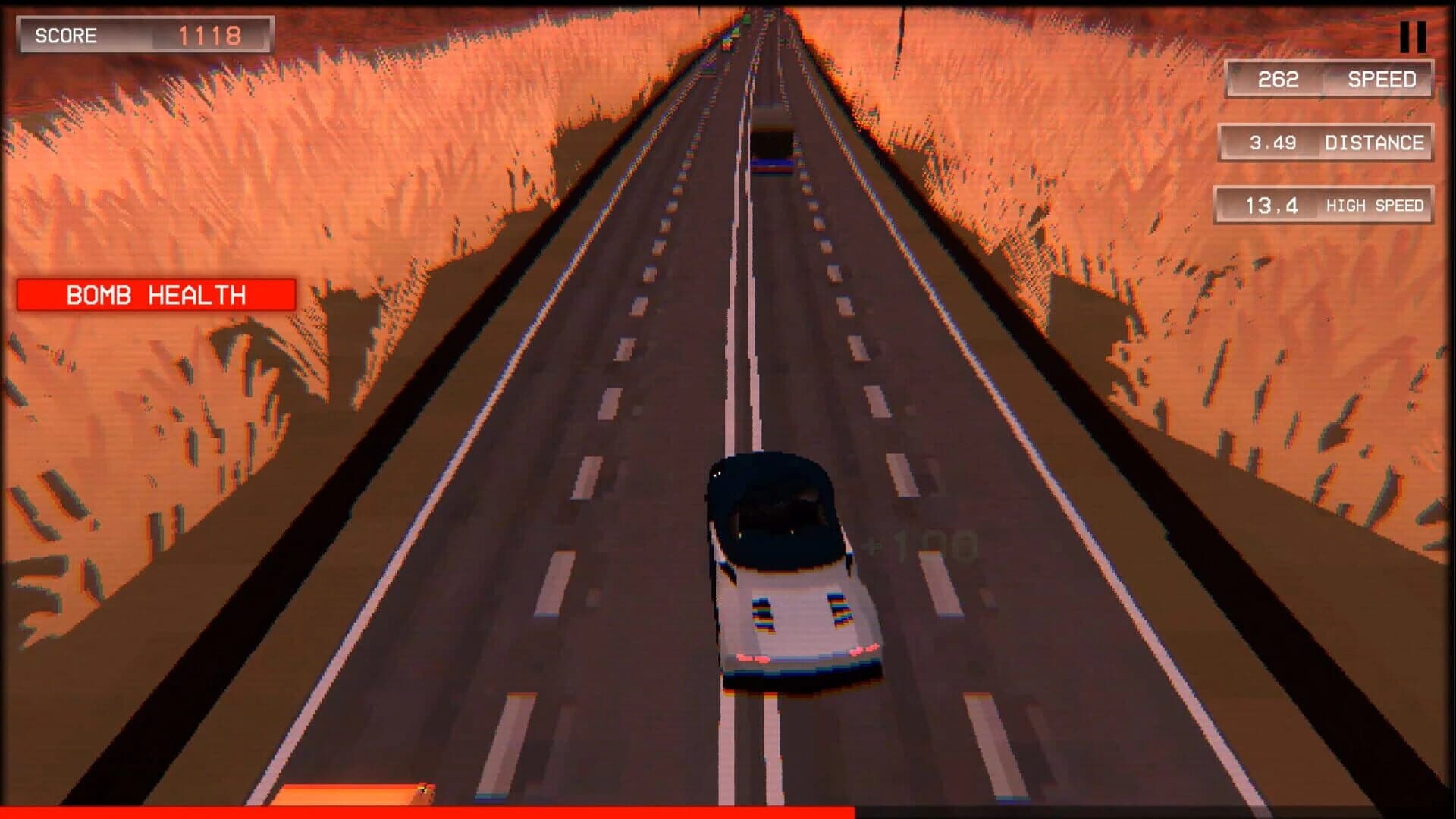 Drift Highway: Retro Console Edition screenshot 4