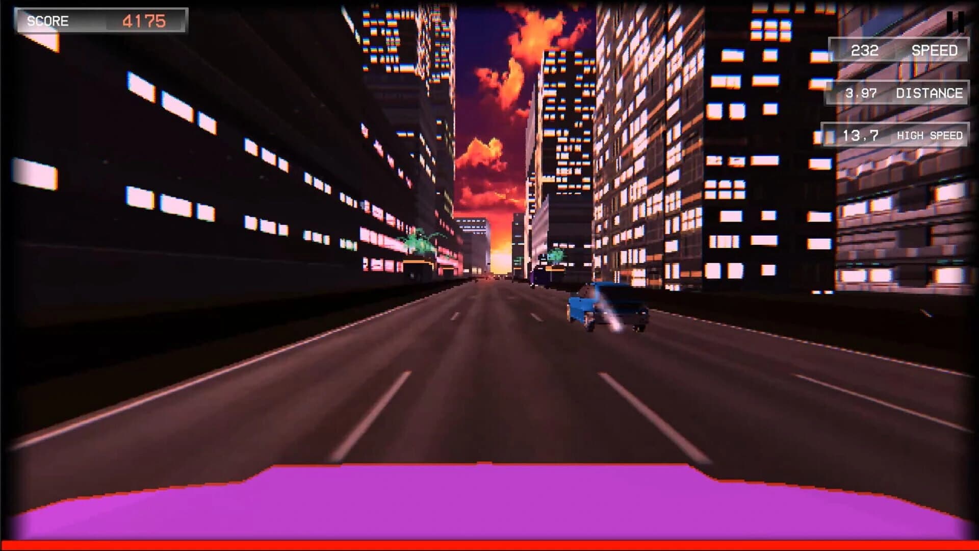 Drift Highway: Retro Console Edition screenshot 3