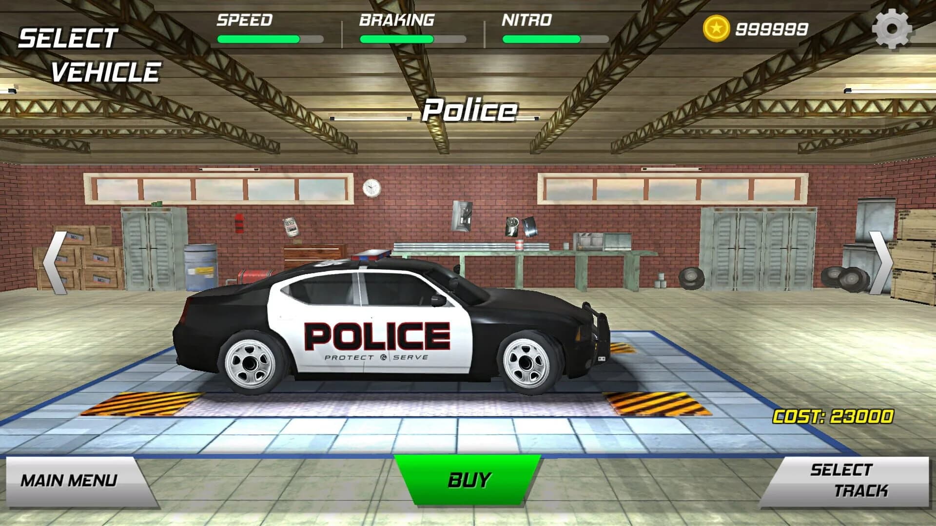Drift racing car screenshot 4