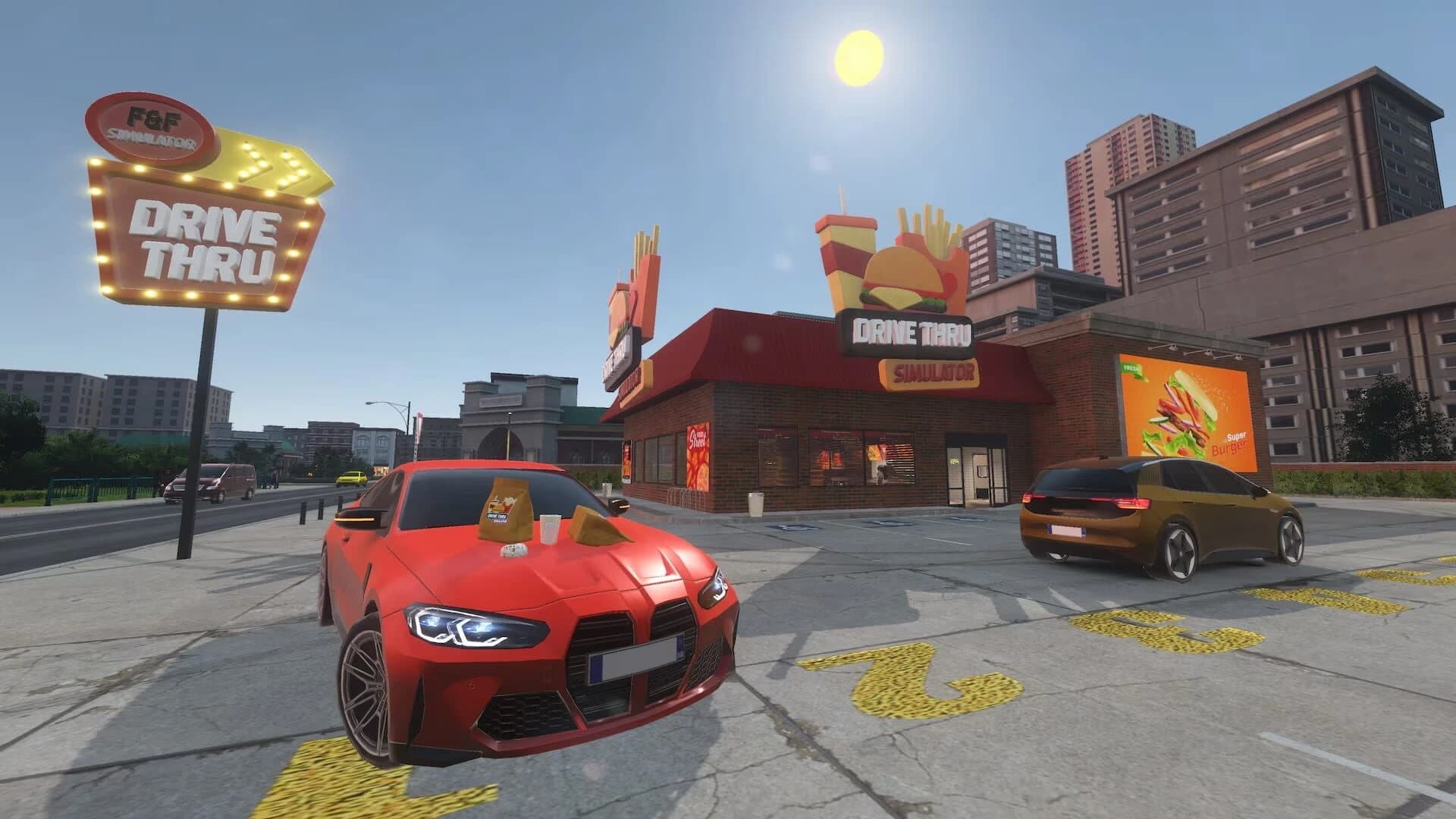 Drive Thru Fast Food Simulator screenshot 2