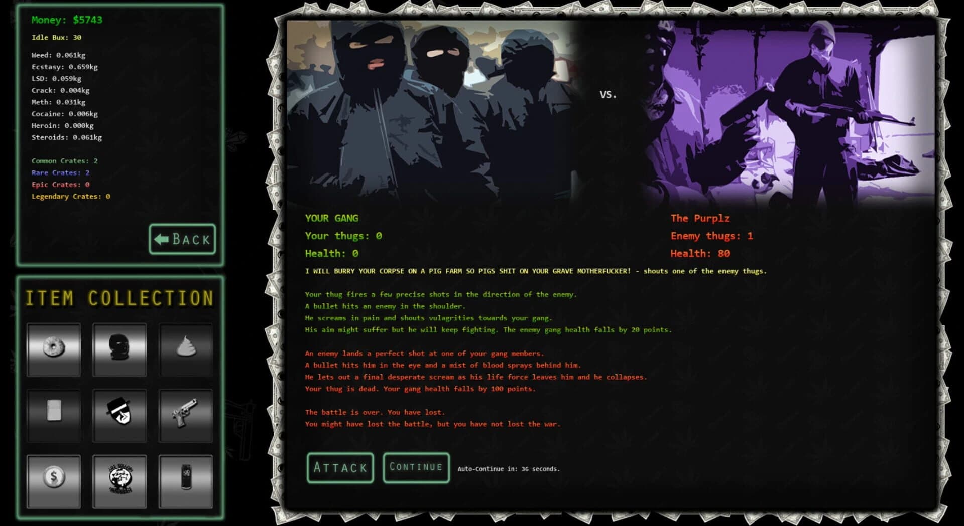 Drugs and Crime Idle screenshot 4