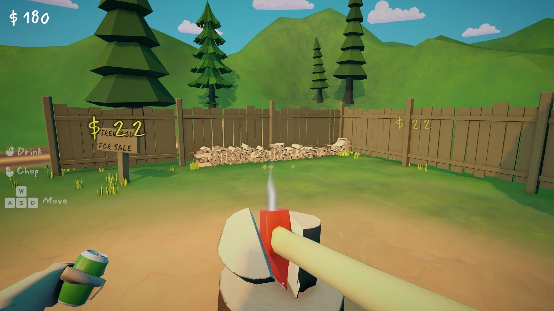 Drunk Woodcutter screenshot 1