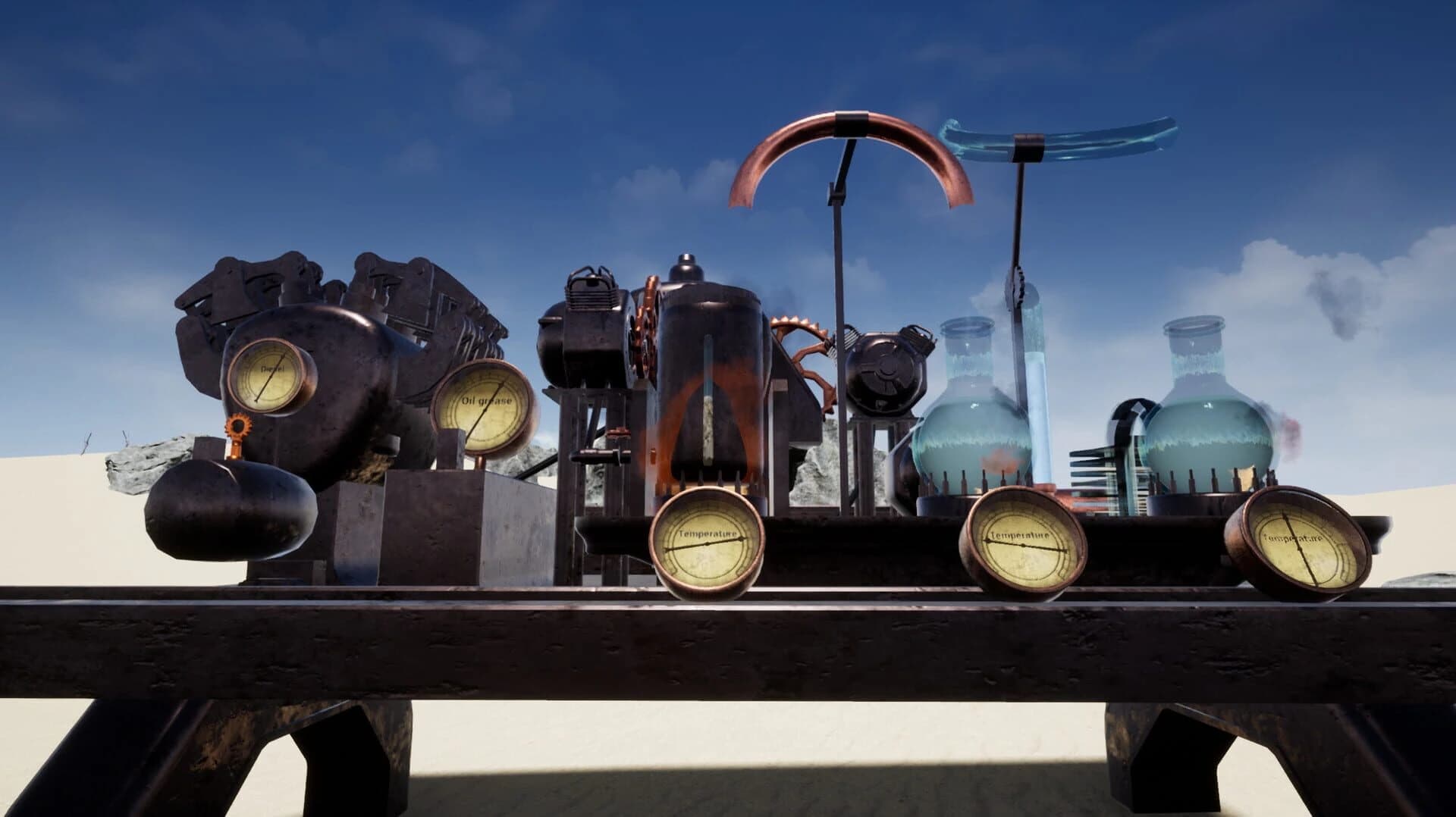 Dune Mechanic: Survive the Steampunk Era screenshot 2