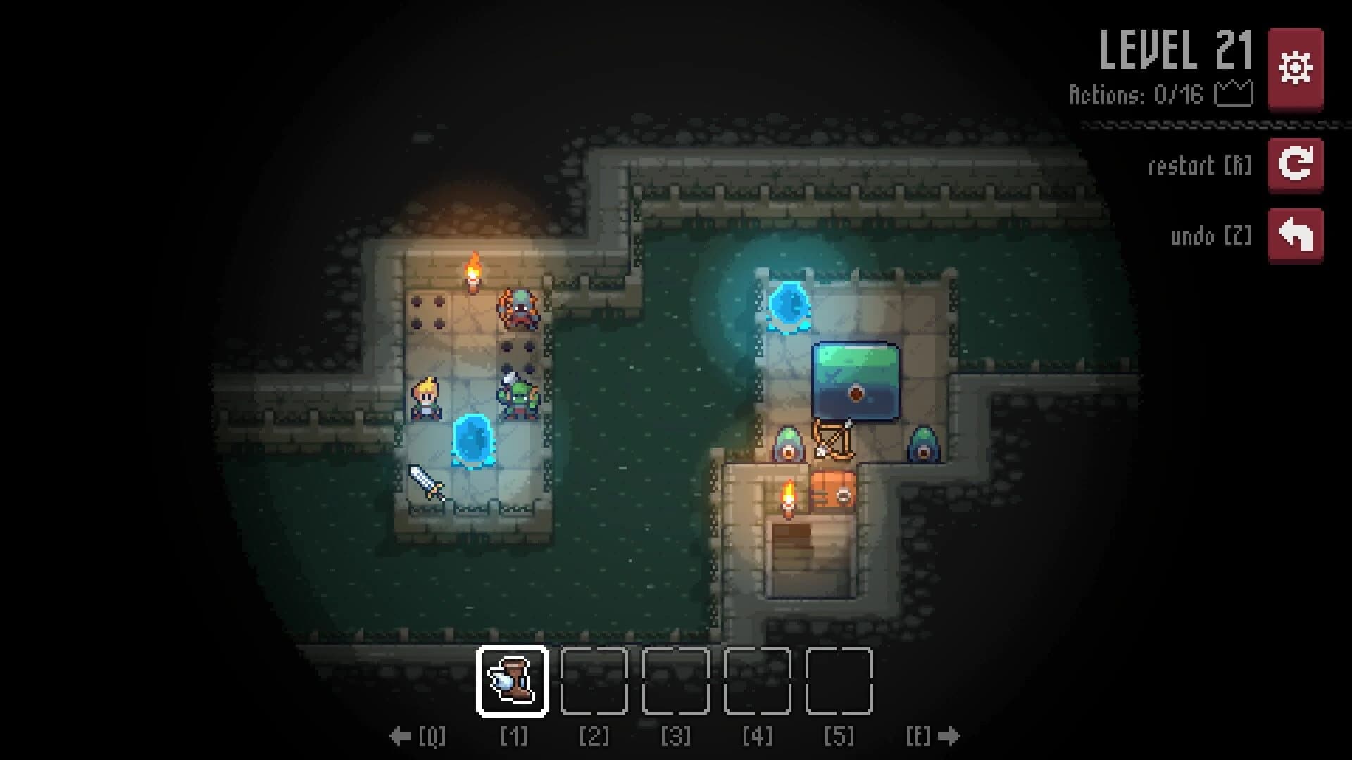 Dungeon and Puzzles screenshot 1