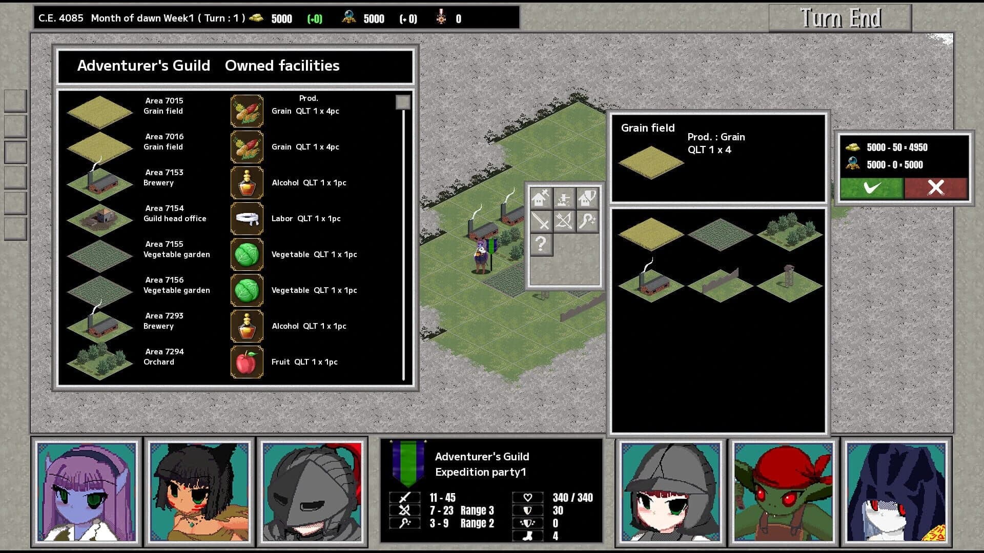 Dungeon4X screenshot 1