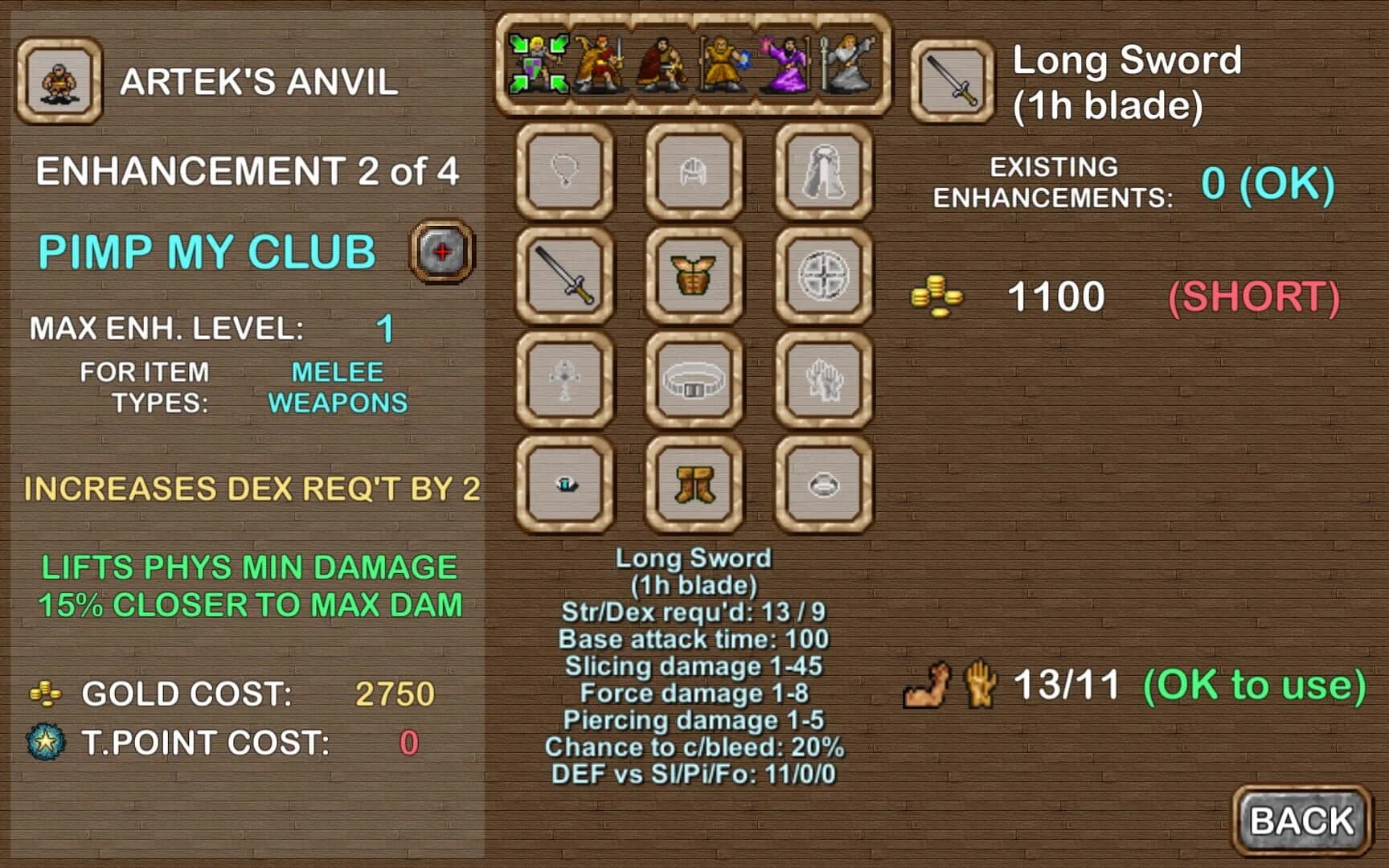 Dungeons of Chaos screenshot 2