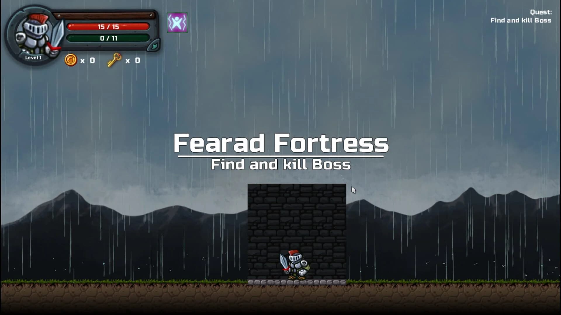 Dungetris screenshot 1