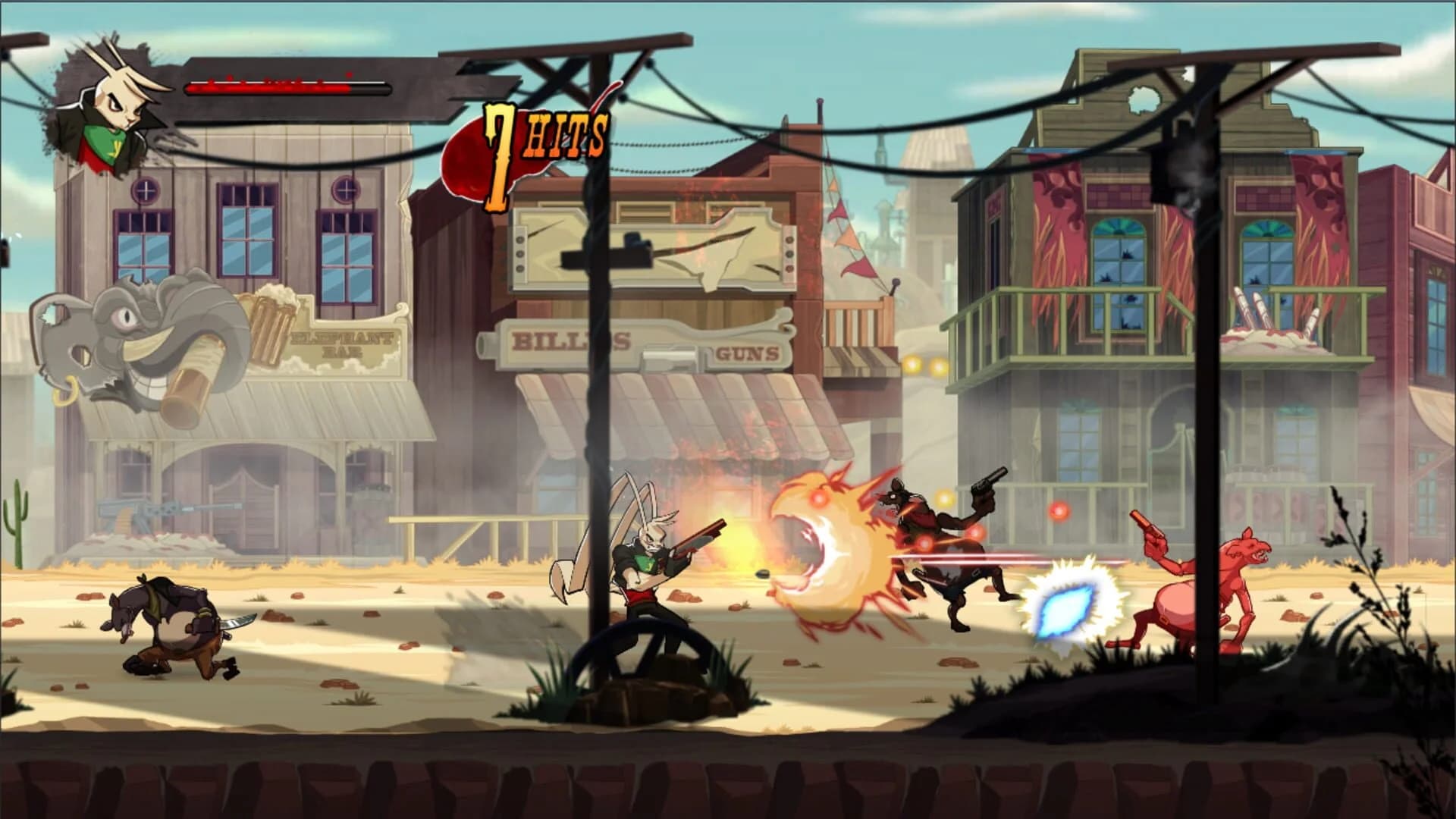 Dusty Revenge: Co-Op Edition screenshot 1
