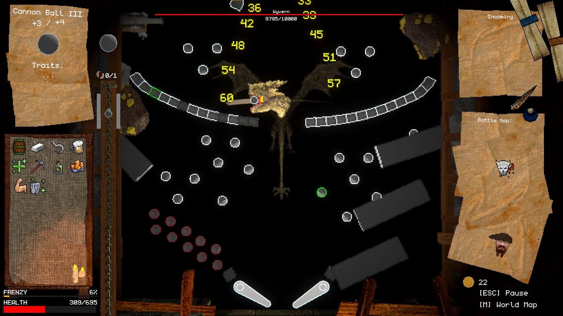 Dwarrf: A Pinball Roguelike screenshot 2