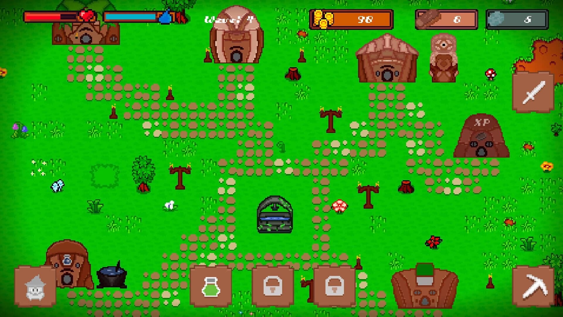 Dwarven Village: Dark Siege Td screenshot 2