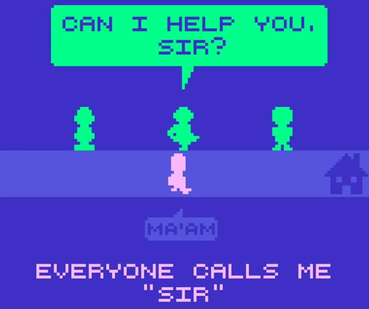 Dys4ia screenshot 1